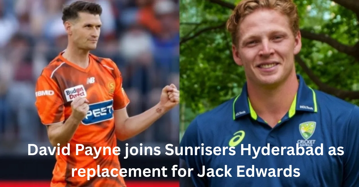 Meet David Payne: Veteran England left-armer stepping in as Jack Edwards’ replacement for Sunrisers Hyderabad in IPL 2026