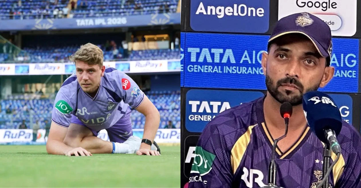IPL 2026: Cricket Australia breaks silence after KKR captain Ajinkya Rahane questions Cameron Green’s non-bowling