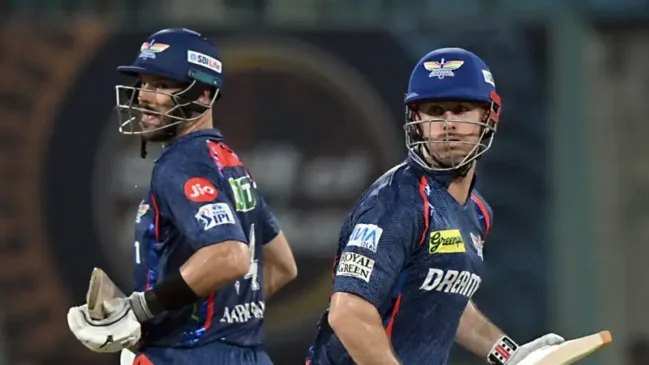 Aiden Markram and Mitchell Marsh