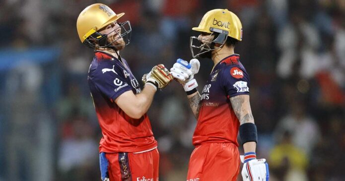 Phil Salt and Virat Kohli