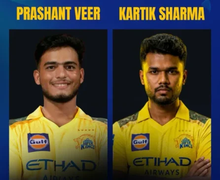 Prashant Veer and Kartik Sharma to play for CSK in IPL 2026