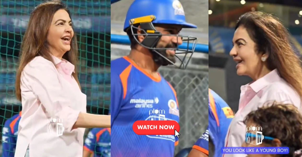 WATCH: Nita Ambani left stunned by Rohit Sharma’s remarkable transformation ahead of IPL 2026