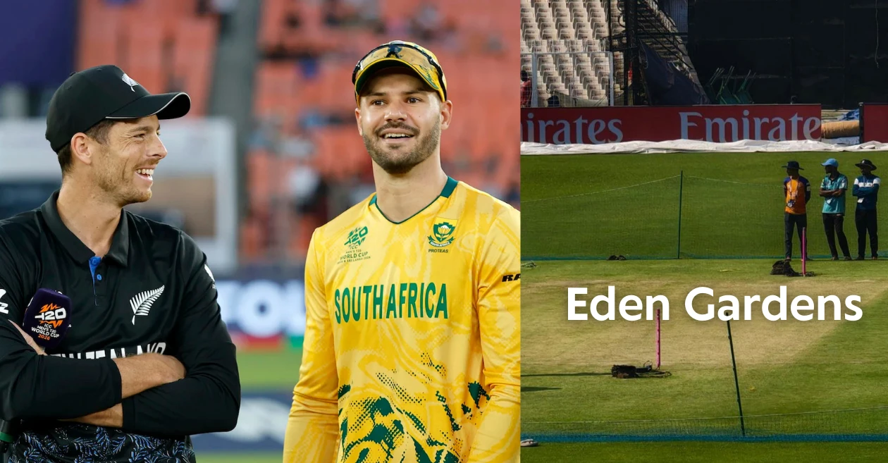 SA vs NZ, T20 World Cup 2026 Semi-Final: Eden Gardens Pitch Report, T20I Stats and Records