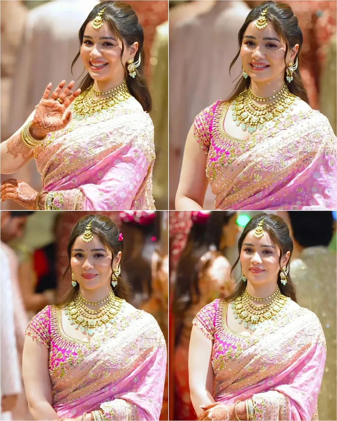 Sara Tendulkar at Arjun Tendulkar's wedding