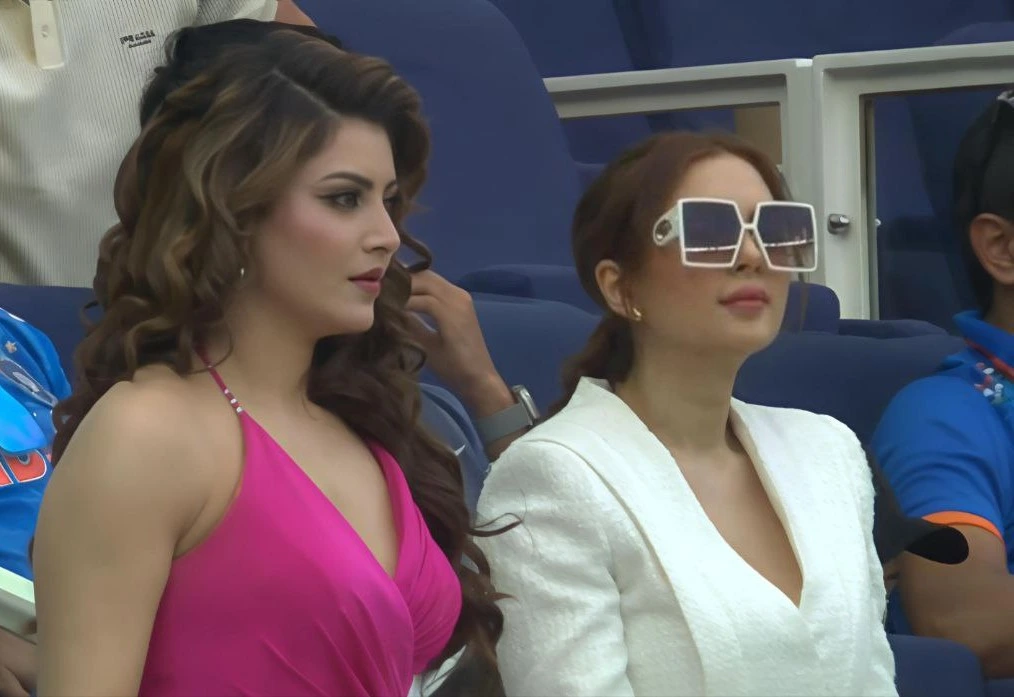 Urvashi Rautela at the Dubai International Stadium