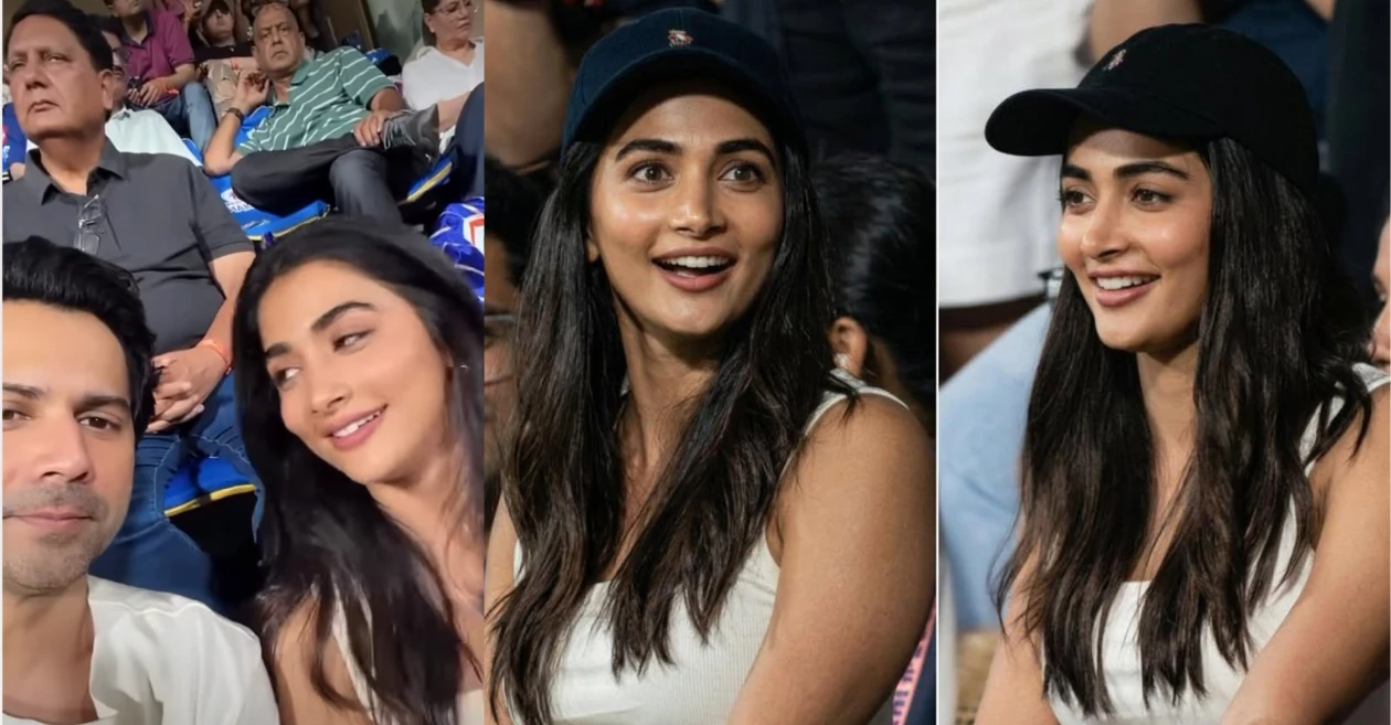 Actress Pooja Hegde’s Wankhede appearance sparks IPL loyalty debate