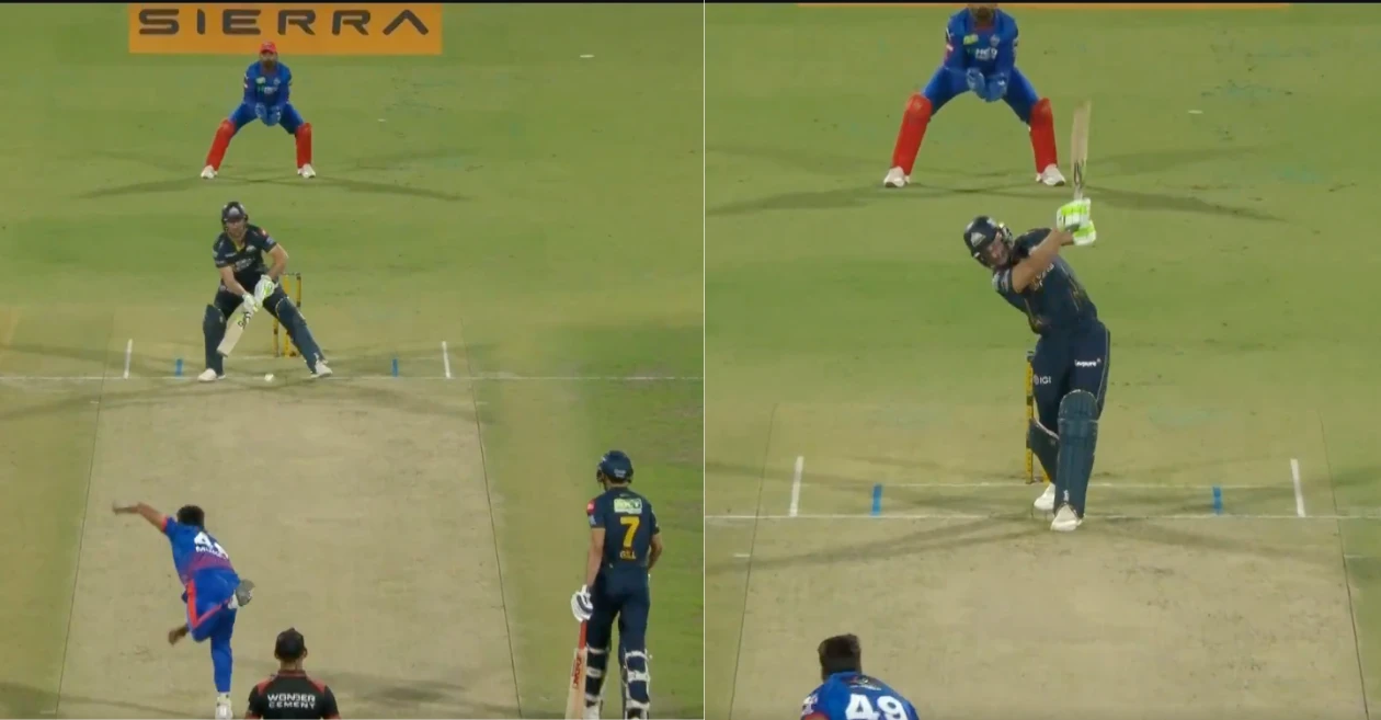 WATCH: Jos Buttler dismantles Mukesh Kumar with 96m six and signature ramp shot in DC vs GT IPL 2026 match
