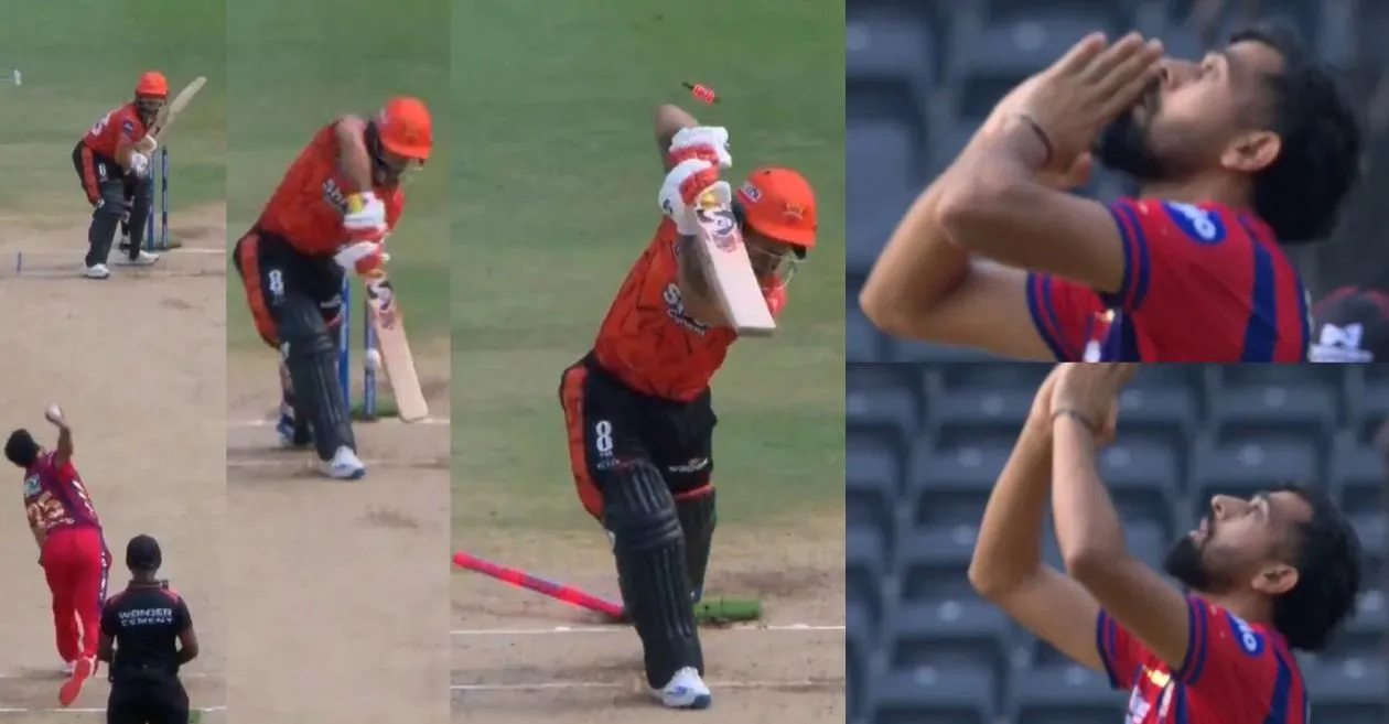 IPL 2026 [WATCH]: Prince Yadav uproots Ishan Kishan with an absolute jafa during SRH vs LSG game