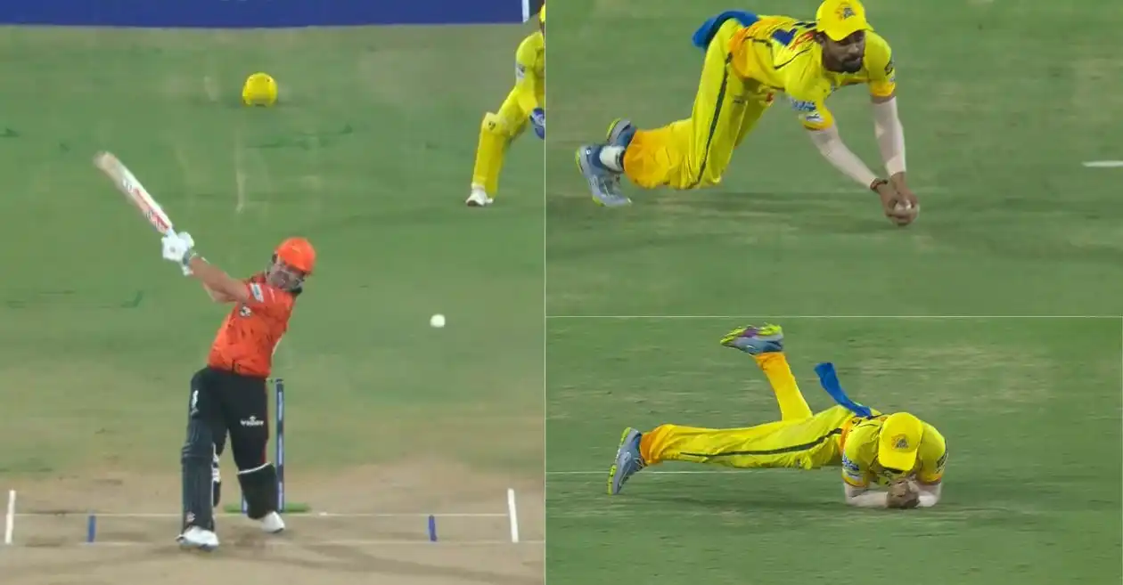 WATCH: Ruturaj Gaikwad plucks a screamer to dismiss Travis Head in SRH vs CSK IPL 2026 clash