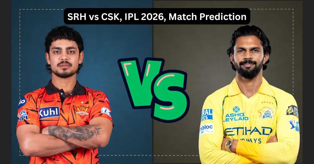 SRH vs CSK, IPL 2026, Match Prediction: Who will win today’s game between Sunrisers Hyderabad and Chennai Super Kings?