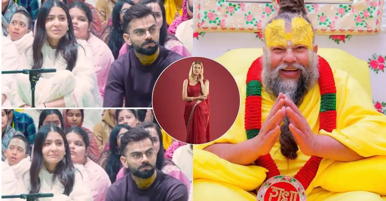Virat Kohli and Anushka Sharma seek Premanand Ji Maharaj’s blessings in Vrindavan after Instagram like row