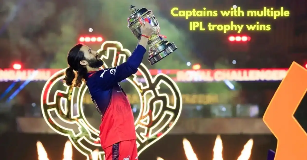 Captains to win multiple trophies in IPL history ft. Rajat Patidar